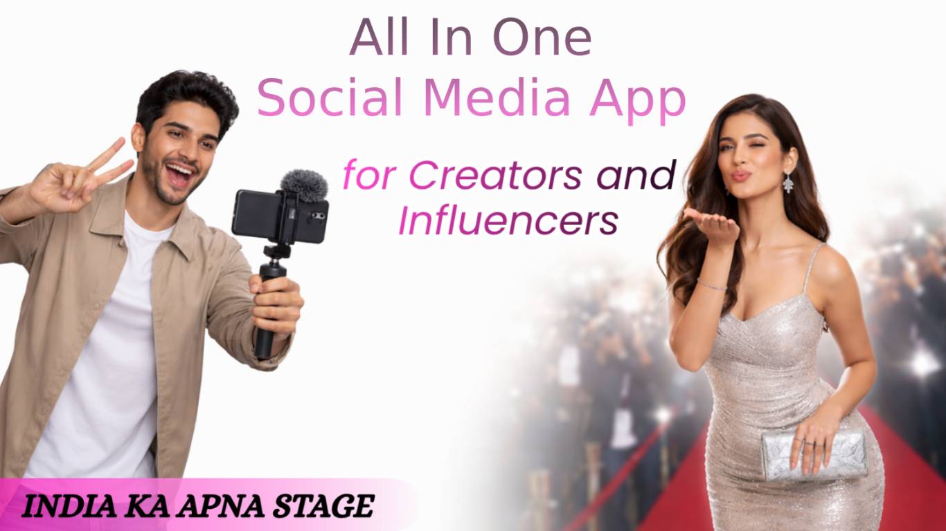All in One Social Media App for Creators and Influencers
