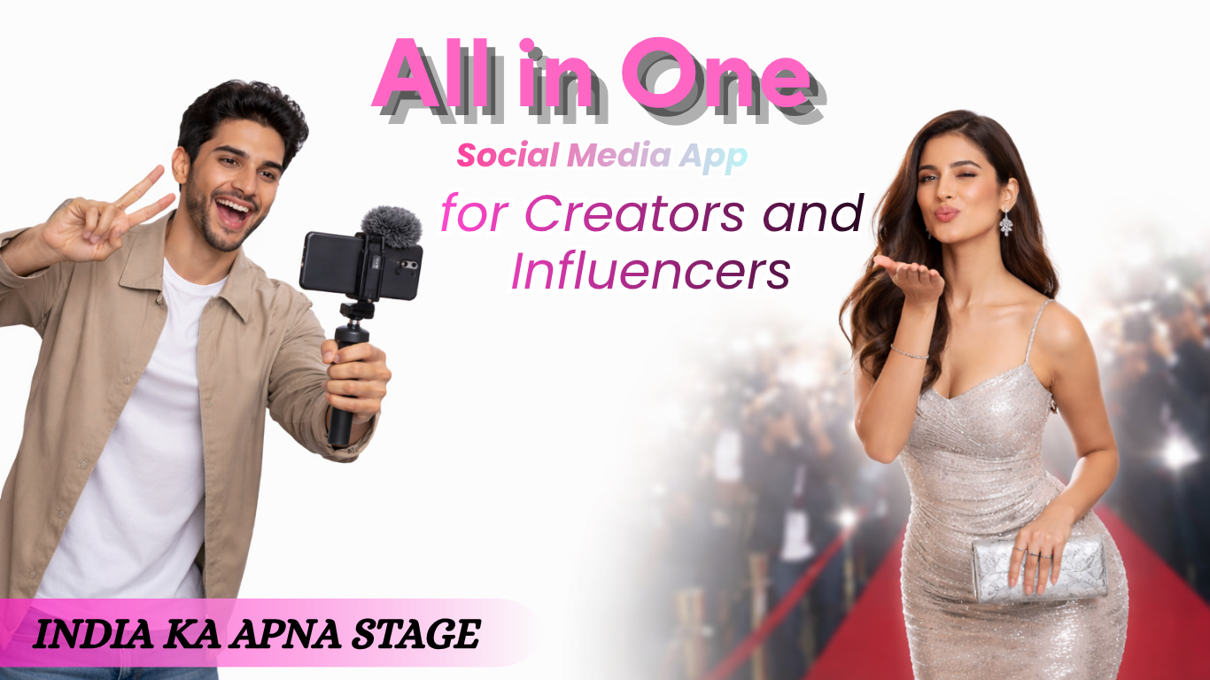 All in One Social Media App Banner