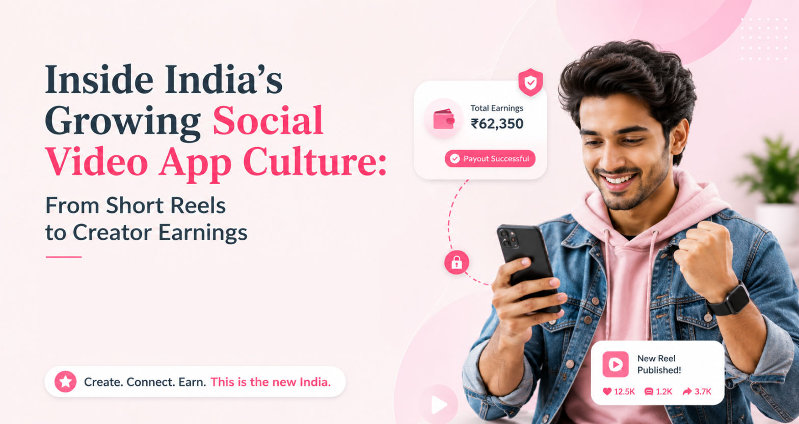 Social Video App Banner