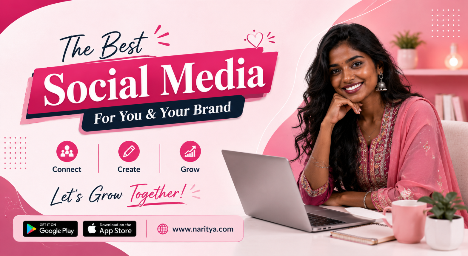 Naritya - Best Social Media Apps in India