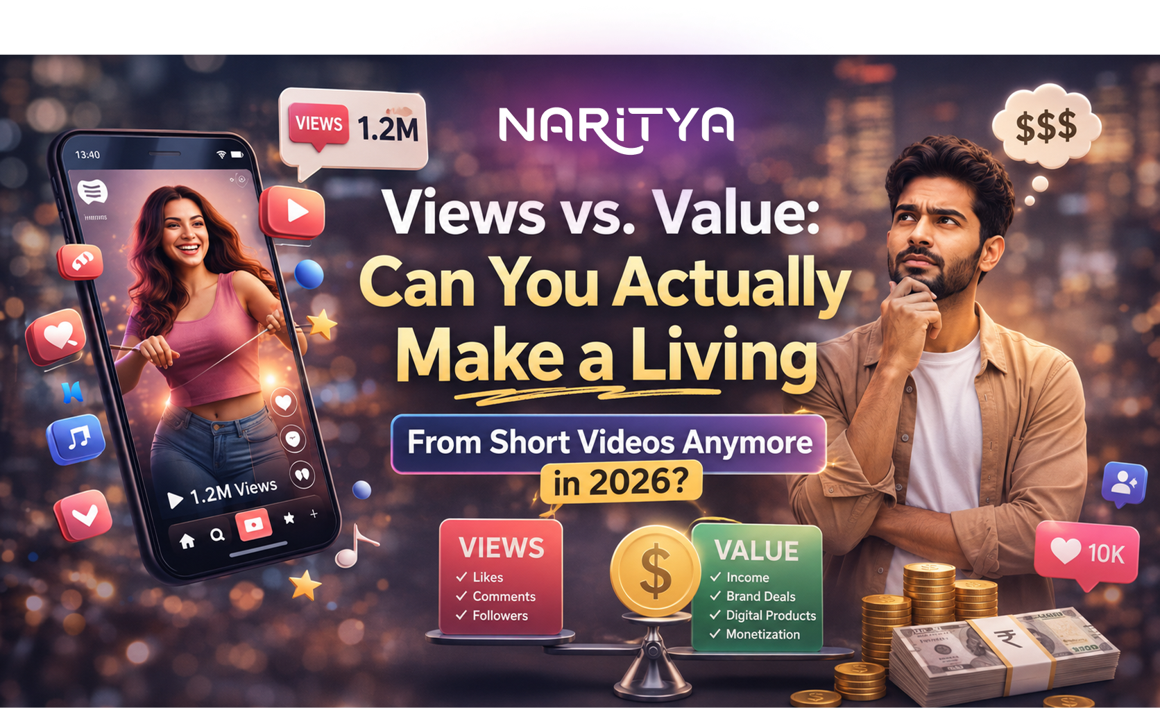 Views vs. Value: Can You Actually Make a Living From Short Videos Anymore in 2026?